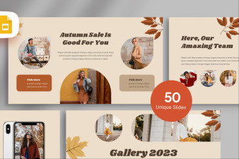 Autumn Sale Google Slide Template